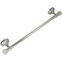 Полотенцедержатель Migliore Cristalia 16811 Хром с кристаллами Swarovski — фото 1, Полотенцедержатели