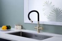 Смеситель для кухни Paulmark Salix Бронза арт-Sa213419-BR — фото 5, Смесители для кухни