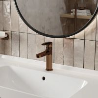 Смеситель для раковины WasserKRAFT Asphe 7703 Розовое золото — фото 2, Смесители