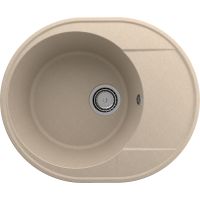 Кухонная мойка Ulgran Quartz Nora 750-03 Десерт — фото 1, Кухонные мойки