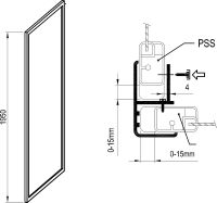 Товар: Душевая стенка Ravak Supernova PSS-90 940701O2Z1 профиль Белый стекло Transparent - фото 9 Душевая стенка Ravak Supernova PSS-90 940701O2Z1 профиль Белый стекло Transparent — фото 9, Боковые стенки