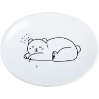 Мыльница Fixsen Teddy FX-600-4 Белая Черная — фото 1, Мыльницы