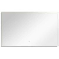 Зеркало Black&White Universe 100 909.mr с подсветкой с сенсорным выключателем — фото 1, Мебель для ванной