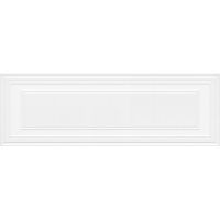 Керамическая плитка Kerama Marazzi Монфорте белый панель обрезной 14008R настенная 40х120 см — фото 1, Керамическая плитка