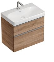 Тумба под раковину Geberit Smyle Square 75 500.353.JR.1 Пекан — фото 2, Тумбы под раковину