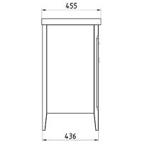 Товар: Тумба под раковину ASB-Woodline Монте 80 10791 Бежевая - фото 7 Тумба под раковину ASB-Woodline Монте 80 10791 Бежевая — фото 7, Мебель для ванной