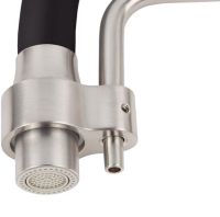 Товар: Смеситель для кухни Viko V-5615 Серебро Черный - фото 5 Смеситель для кухни Viko V-5615 Серебро Черный — фото 5, Смесители