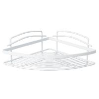 Полка корзина Fixsen FX-850W-1 угловая Белая — фото 1, Полки для ванной и душа