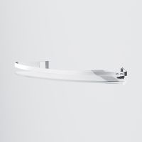 Стеклянная полка AM.PM Sense L A7456100 угловая Серебристая — фото 6, Полки для ванной и душа