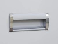 Зеркало со шкафом DIWO Дмитров 60 L СО-Дм04060-011Л с подсветкой Белое — фото 11, Мебель для ванной