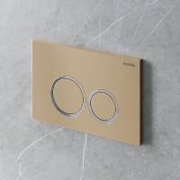 Клавиша смыва Grossman Galaxy 700.K31.01.310.310 Золото матовое — фото 3, Комплектующие для душевого оборудования