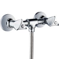 Смеситель для душа Ростовская Мануфактура Сантехники SL119-003 Хром — фото 1, Смесители