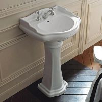 Раковина Kerasan Retro 69 104601*3 Белая — фото 4, Раковины