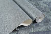 Обои Артекс Dieter Langer Fusion 10442-08 Винил на флизелине (1,06*10,05) Синий, Рогожка — фото 2, Обои для стен