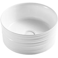 Раковина-чаша WeltWasser Elbach 3272 40 10000003838 Белый глянец — фото 1, Раковины накладные