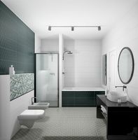 Товар: Керамическая плитка Kerama Marazzi Диагональ белый обрезной 12125R настенная 25х75 см - фото 3 Керамическая плитка Kerama Marazzi Диагональ белый обрезной 12125R настенная 25х75 см — фото 3, Керамическая плитка