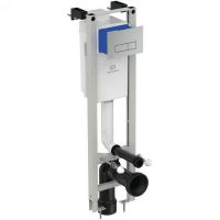 Инсталляция Ideal Standard Prosys Eco Frame M E2332AA для унитаза с клавишей смыва Хром — фото 1, Инсталляции для унитазов