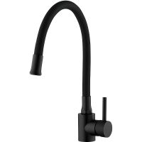 Смеситель для кухни Frap F40994-6 Черный матовый — фото 1, Смесители для кухни