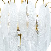 Люстра Artelamp Evie Белая Золото матовое арт-A4052LM-6SG — фото 4, Люстры