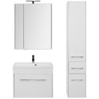 Товар: Тумба под раковину Aquanet Августа 75 210028 подвесная Белая - фото 6 Тумба под раковину Aquanet Августа 75 210028 подвесная Белая — фото 6, Тумбы под раковину