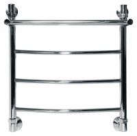 Водяной полотенцесушитель Ника Arc ЛД ВП 50/50 с полкой Хром — фото 2, Водяные полотенцесушители