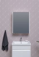 Зеркальный шкаф Aquanet Палермо 60 203939 Белый — фото 9, Зеркальные шкафы в ванную