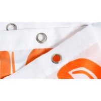 Шторка для ванны Fixsen Design Space FX-2508 180х200 Белая с узорами — фото 3, Аксессуары для туалета