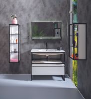 Товар: Тумба Boheme Armadi Art Loft 100 894-100-W подвесная Белая - фото 2 Тумба Boheme Armadi Art Loft 100 894-100-W подвесная Белая — фото 2, Мебель для ванной