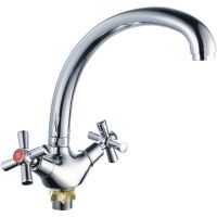 Смеситель для кухни Ростовская Мануфактура Сантехники SL138-273F Хром — фото 1, Смесители