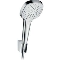 Душевой гарнитур Hansgrohe Croma Select E 26425400 Хром Белый — фото 1, Душевые гарнитуры
