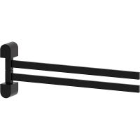 Полотенцедержатель Artwelle Schwarz 35 7731 поворотный Черный матовый — фото 1, Полотенцедержатели