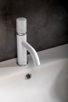 Товар: Смеситель для раковины Boheme Stick 121-W-MR-WHITE Белый - фото 3 Смеситель для раковины Boheme Stick 121-W-MR-WHITE Белый — фото 3, Смесители