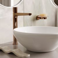 Смеситель для раковины WasserKRAFT Paar 8803H Розовое золото — фото 2, Смесители