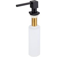 Дозатор для моющего средства Kaiser KH-3029 Черный матовый — фото 1, Дозаторы для кухонных моек