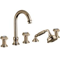 Смеситель на борт ванны Cezares Olimp BVD OLIMP-BVD-02-Sw Бронза — фото 1, Смесители на борт ванны