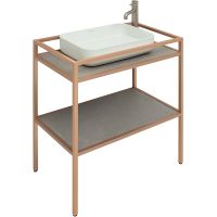 Товар: Консоль под раковину Allen Brau Liberty 75 1.33002.60 Медь браш - фото 4 Консоль под раковину Allen Brau Liberty 75 1.33002.60 Медь браш — фото 4, Мебель для ванной