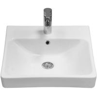 Раковина Santek Адриана 45 1.WH50.1.630 Белая — фото 2, Раковины подвесные