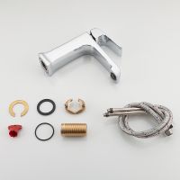 Смеситель для раковины Gappo G50 G1050-8 Хром — фото 6, Смесители для раковины