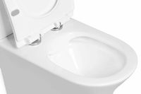 Унитаз компакт SantiLine SL-5022 с бачком и сиденьем Микролифт — фото 4, Напольные унитазы