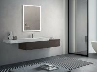 Зеркало Esbano 60 ESMI3682HD с подсветкой с сенсорным выключателем и подогревом — фото 2, Зеркала в ванную комнату