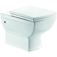 Товар: Унитаз Creo Ceramique Orleans OR1100+OR1001 подвесной с сиденьем Микролифт - фото 1 Унитаз Creo Ceramique Orleans OR1100+OR1001 подвесной с сиденьем Микролифт — фото 1, Унитазы