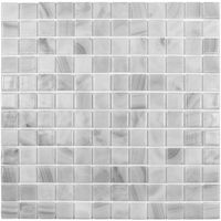 Стеклянная мозаика Vidrepur Nature Pearl River № 5600 на сетке 25х25 см — фото 1, Мозаика