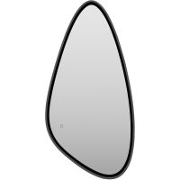 Товар: Зеркало Brevita Venus 60 VEN-Var-060-black с подсветкой Черное матовое с сенсорным выключателем - фото 4 Зеркало Brevita Venus 60 VEN-Var-060-black с подсветкой Черное матовое с сенсорным выключателем — фото 4, Мебель для ванной