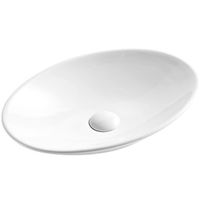 Раковина-чаша WeltWasser Elbach 10255 50 10000003857 Белый глянец — фото 1, Раковины накладные