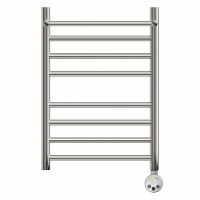 Товар: Электрический полотенцесушитель Point Аврора Премиум PN10146SPE П7 400x600 с полкой левый/правый Хром - фото 2 Электрический полотенцесушитель Point Аврора Премиум PN10146SPE П7 400x600 с полкой левый/правый Хром — фото 2, Электрические полотенцесушители