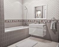 Керамический бордюр Kerama Marazzi Тортона Багет бежевый BLD052 3х15 см — фото 2, Керамическая плитка