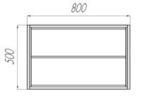 Тумба под раковину Aquaton Брук 80 1A201501BCDL0 подвесная Дуб латте — фото 4, Тумбы под раковину