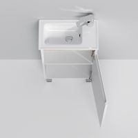 Тумба под раковину AM.PM X-Joy 45 M85AFSX0451WG Белый глянец — фото 5, Тумбы под раковину