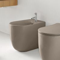 Биде Kerasan Nolita 532081*1 Коричневый орех — фото 2, Биде