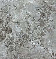 Обои Prima Italiana Legenda 80105 Винил на флизелине (1,06*10) Коричневый/Серебряный, Цветы — фото 3, Обои для стен